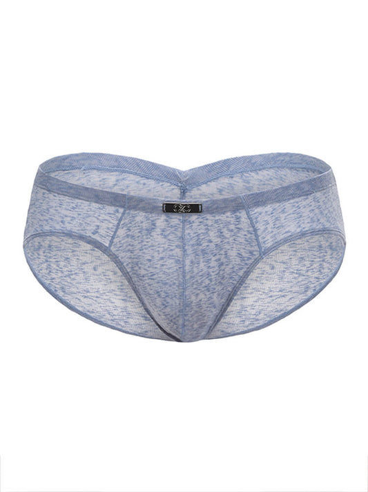 Men's Mottled-Print Sexy Lightweight Briefs