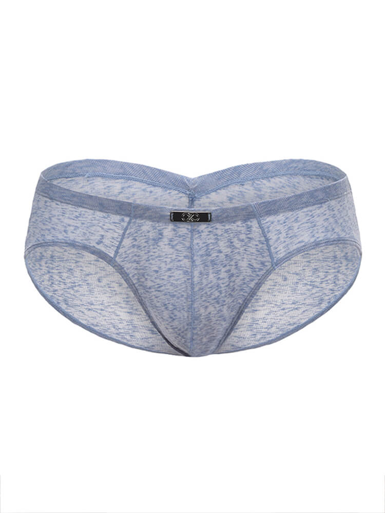 Men's Mottled-Print Sexy Lightweight Briefs
