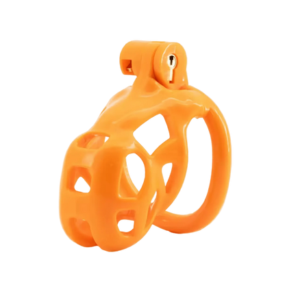 Chastity Cage Obedient Orange