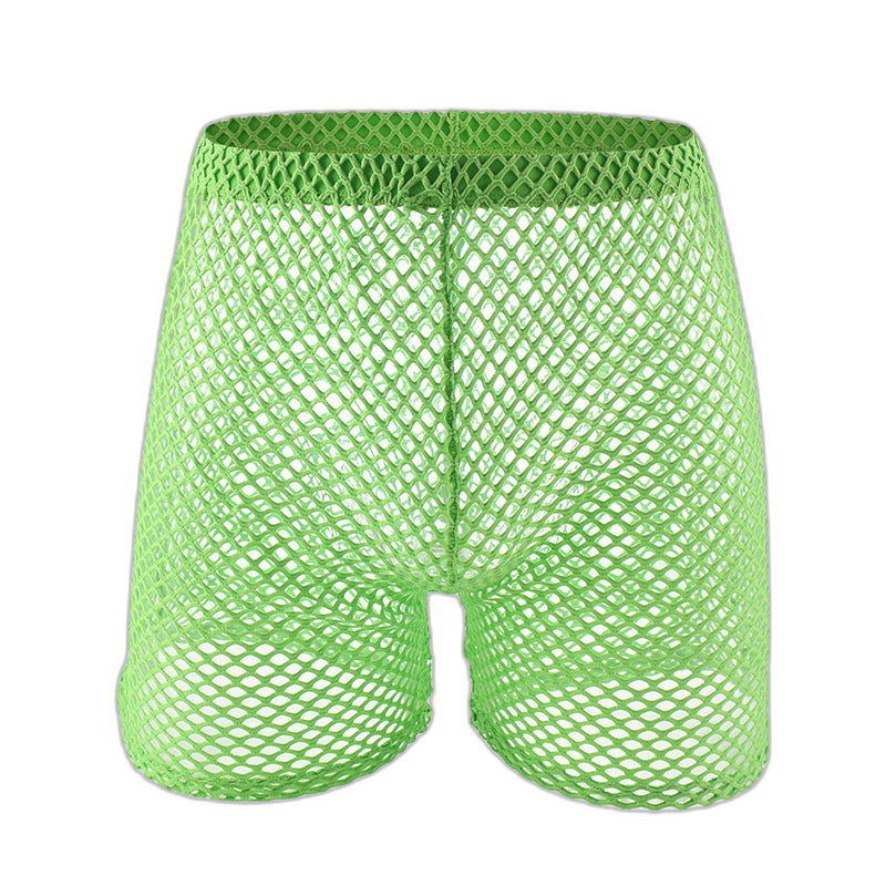 Mesh Fishnet Midway Shorts