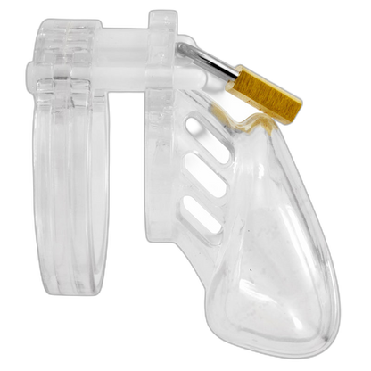 LOCK4D Original Chastity Cage S/M Clear