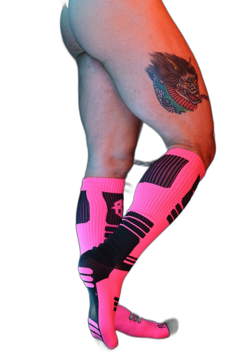 Breedwell Hypnotix Socks Neon Pink