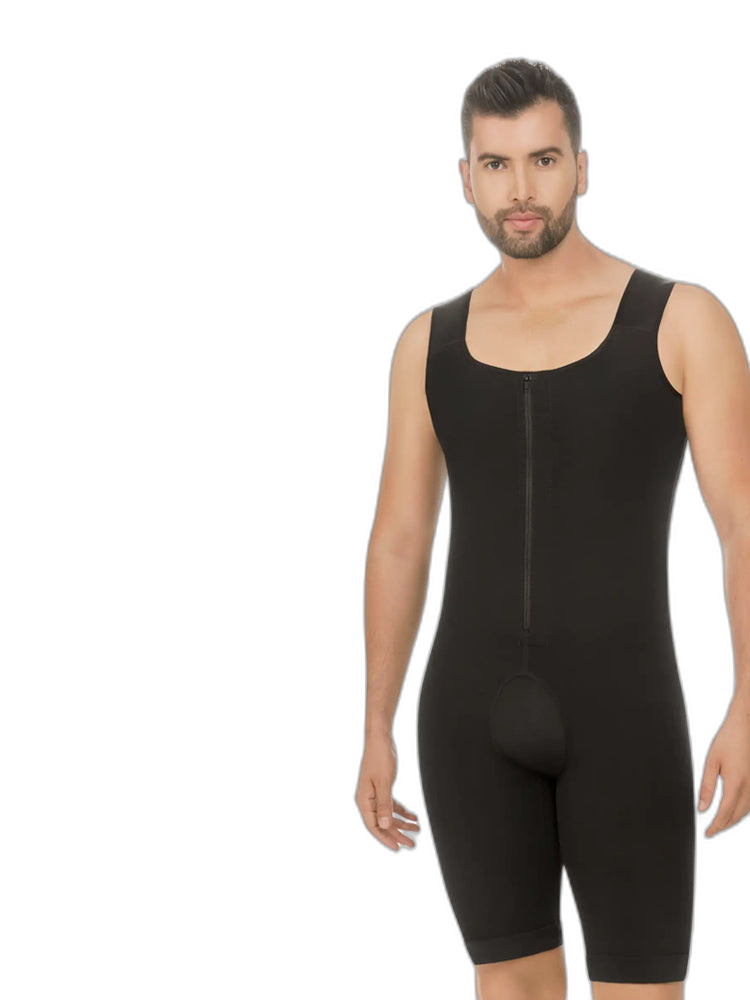 Men’s Abdomen Body Shaper Legs Control Bodysuit