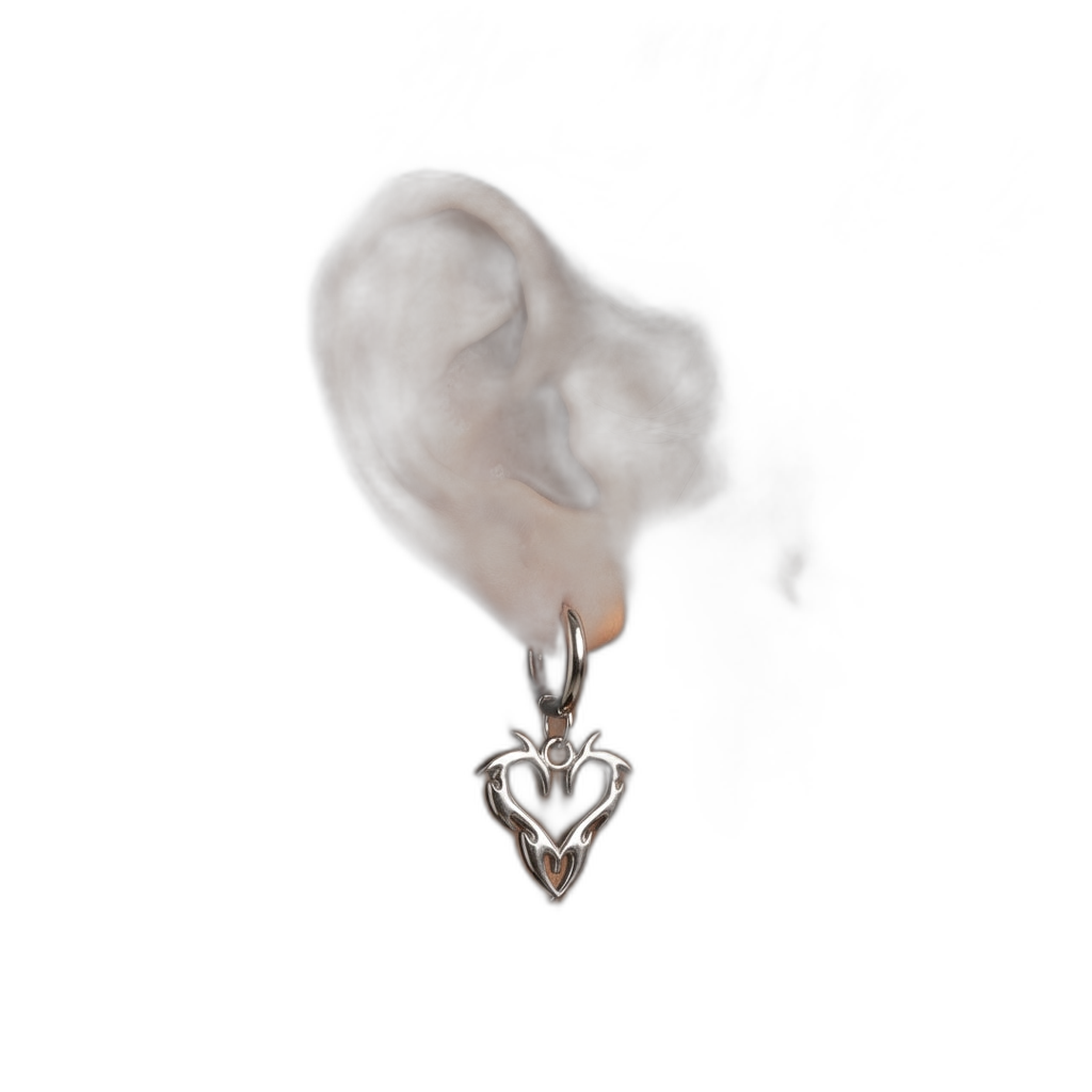 Barb Heart Hoops