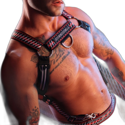 Breedwell Gymnetixxx Body Harness Red