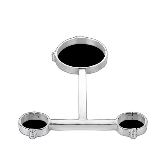 T-shaped Stainless Steel Shackles (Connect Neck and Wrists)