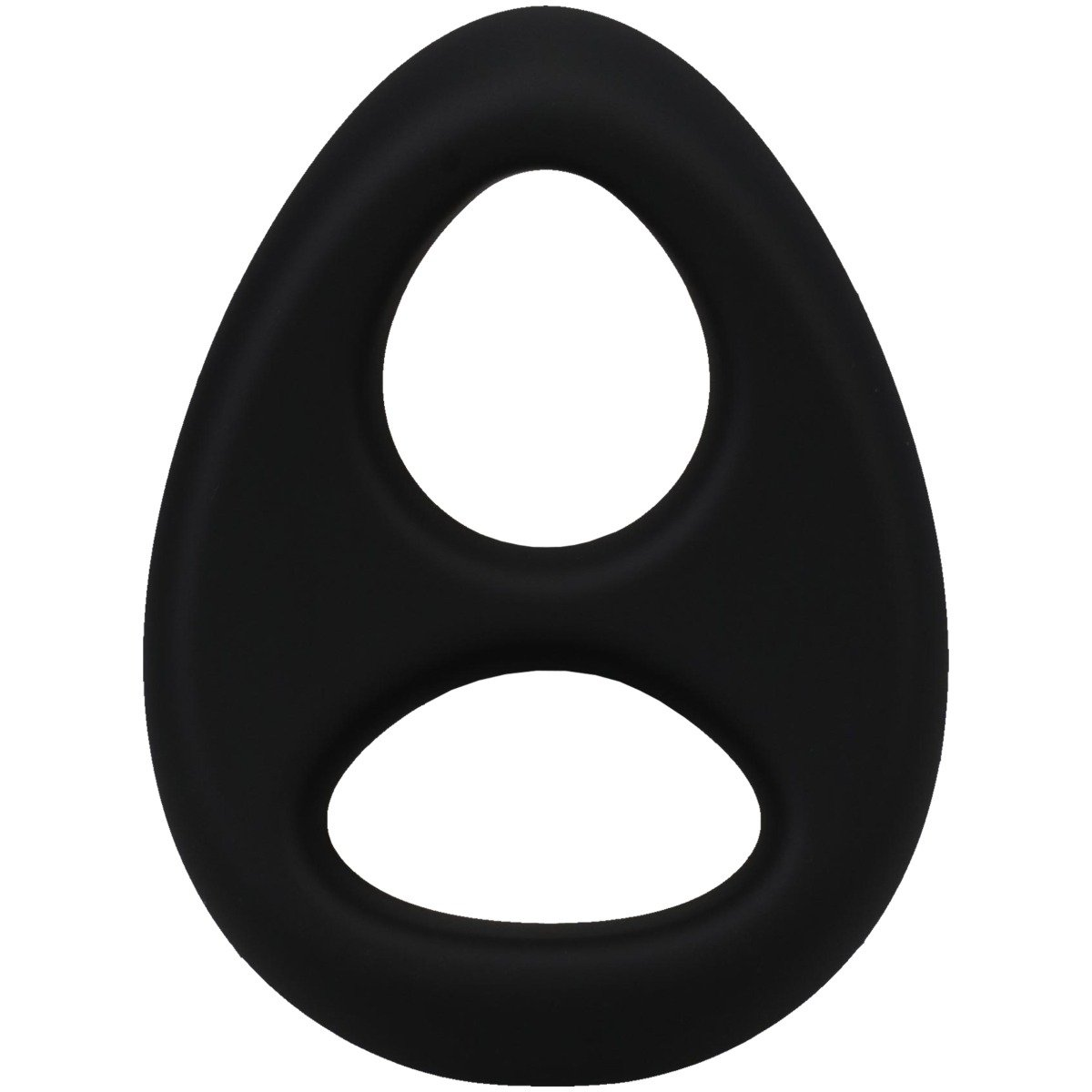 Rock Solid The Code Silicone Cock Ring with Bandana Yellow Black
