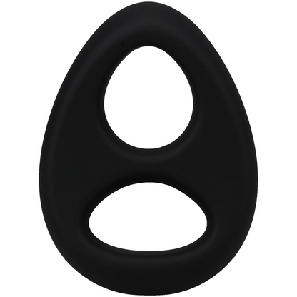 Rock Solid The Code Silicone Cock Ring with Bandana Yellow Black