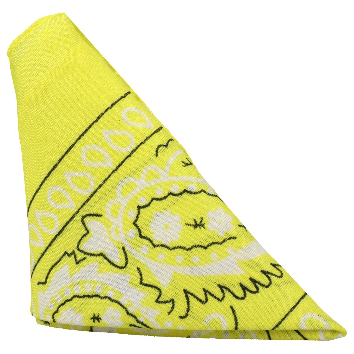 Rock Solid The Code Silicone Cock Ring with Bandana Yellow Black