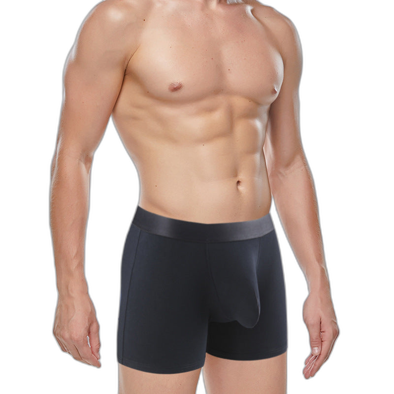 Men's Separate Big Pouch Long Boxer Briefs