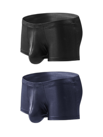2 Pack Men's Big Pouch Performance Sexy Trunks
