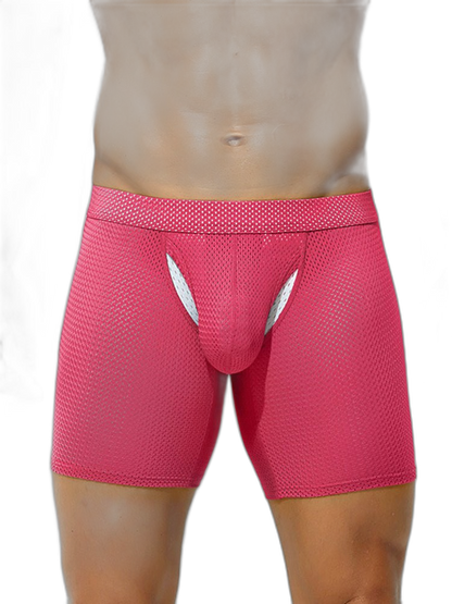 2 Pack Men's Sporty Cut Anti-Chafing Breathable Stretch Fit Midway Briefs
