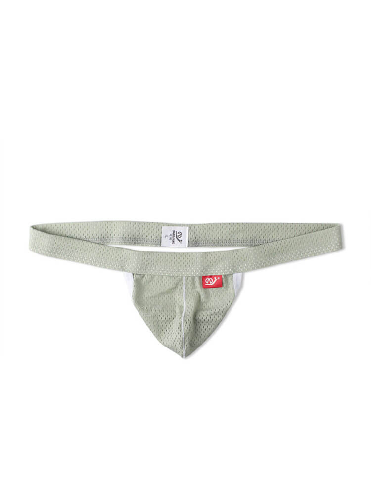 Men's Sexy Low-Rise Breathable Mesh Thong