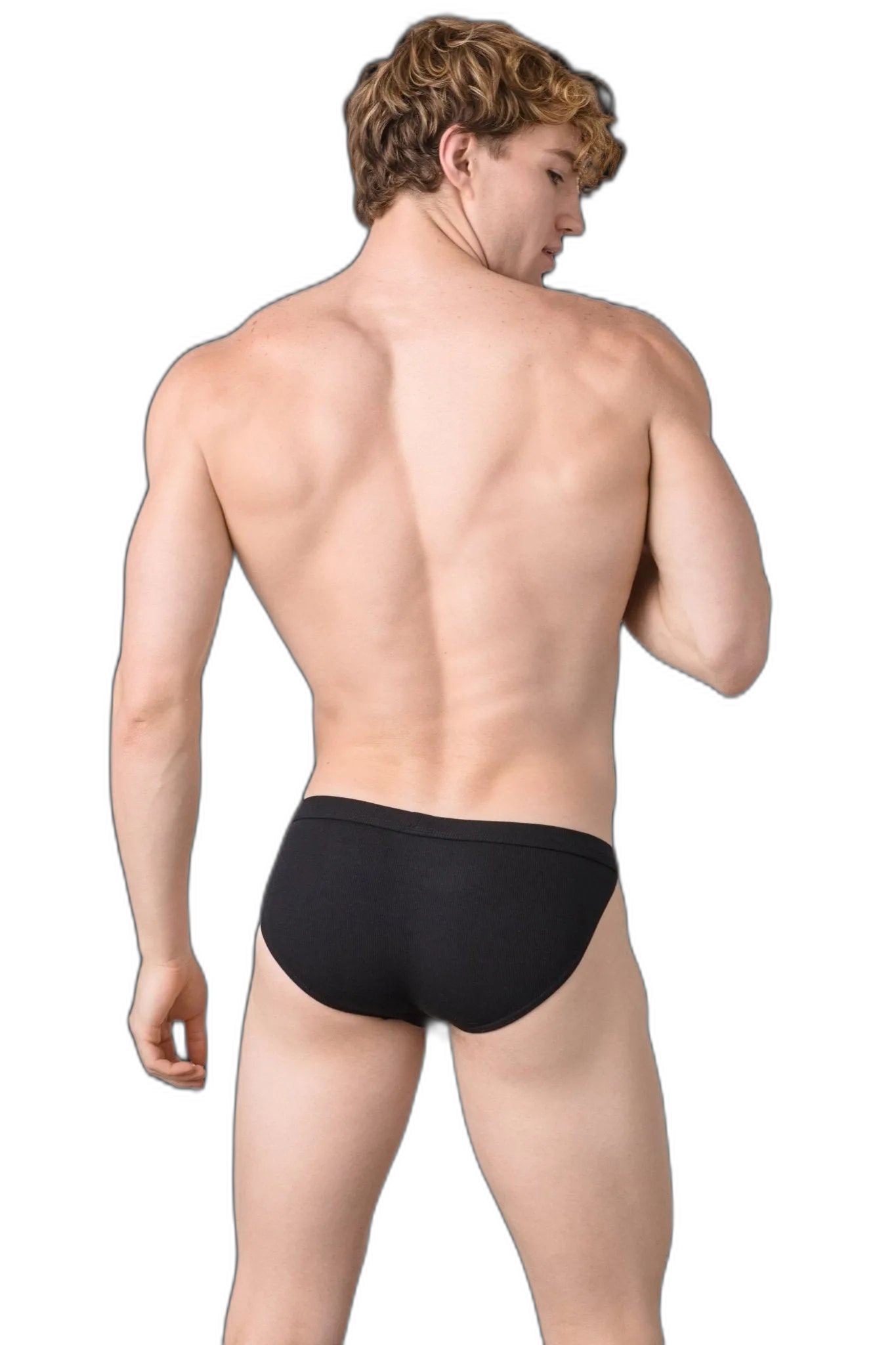 3 Pack RIBBED Tanga Briefs