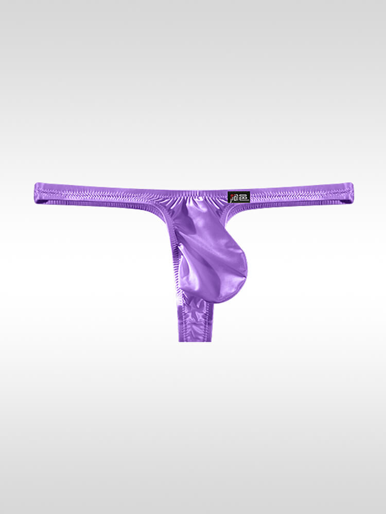 Men's Solid Color Sexy U-Convex Pouch Thong