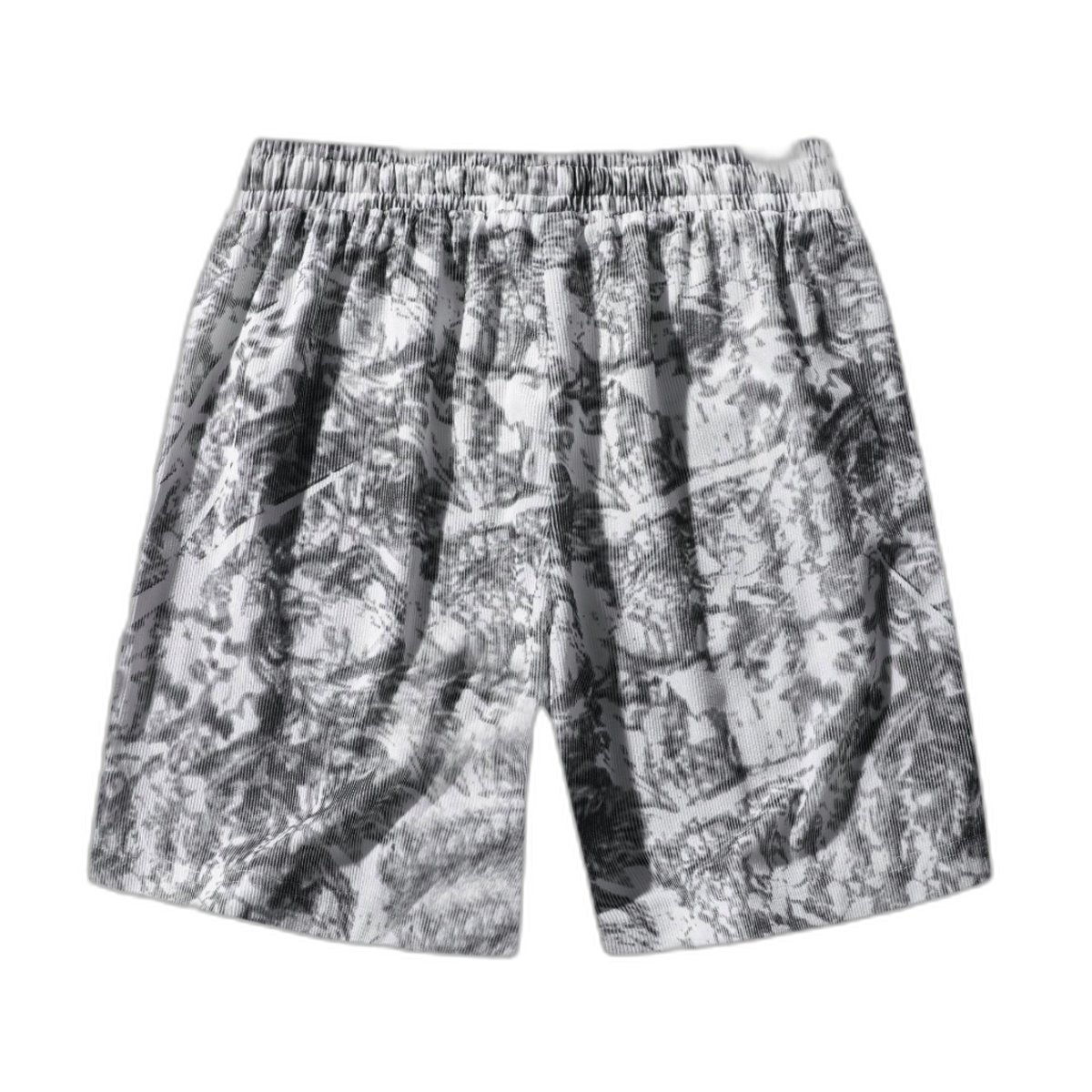 Washed Camo Corduroy Shorts