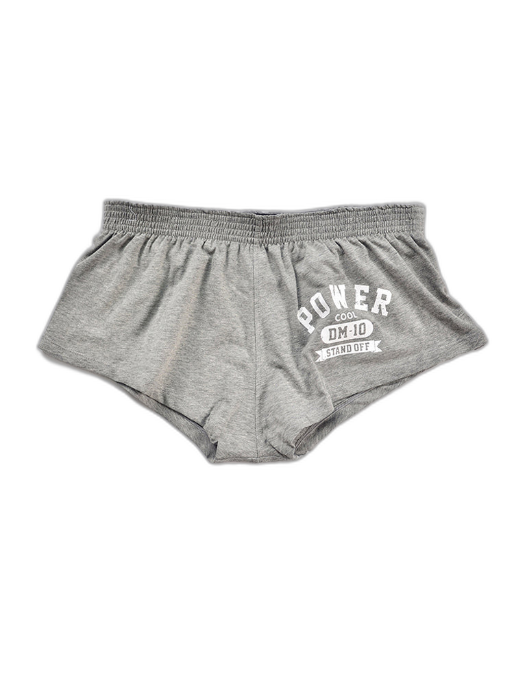 2-pack Men's DM Printed Lettering Low Waist Sexy Cotton Boxer Shorts