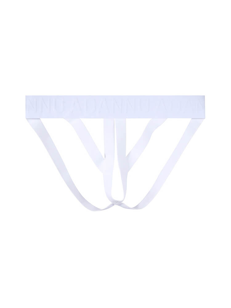 Men's Sexy Hollow Rope Knot Elastic Low-Rise Sports Thong