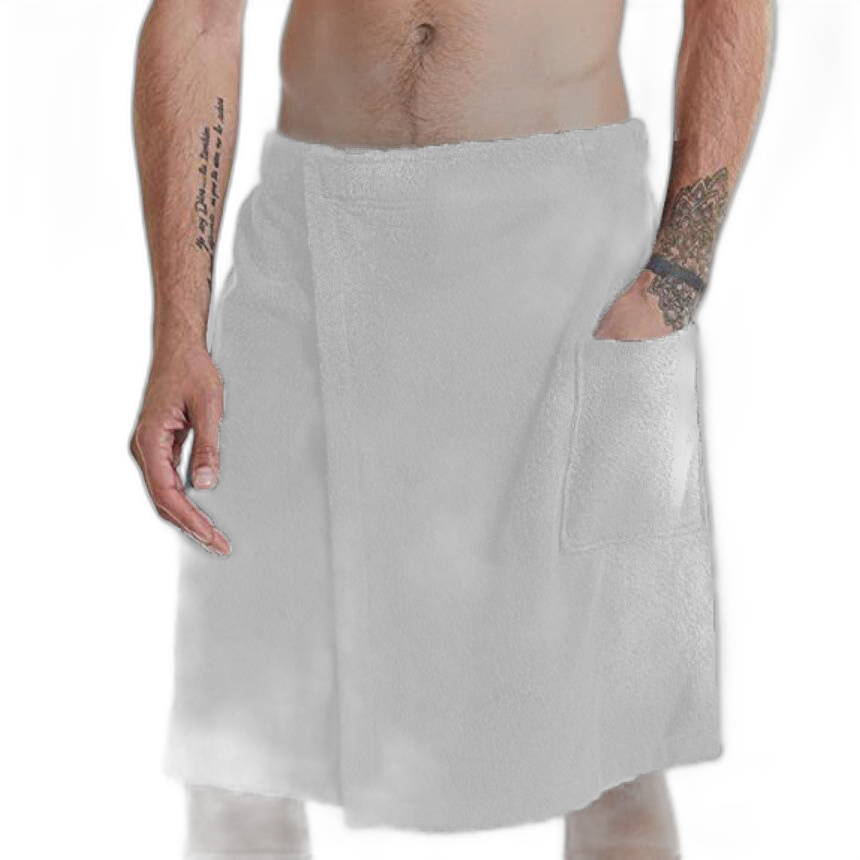 Velcro Bathrobe Towel