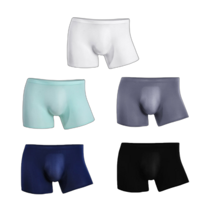 3 Pack Cool Trackless Thin Pouch Men's Trunks