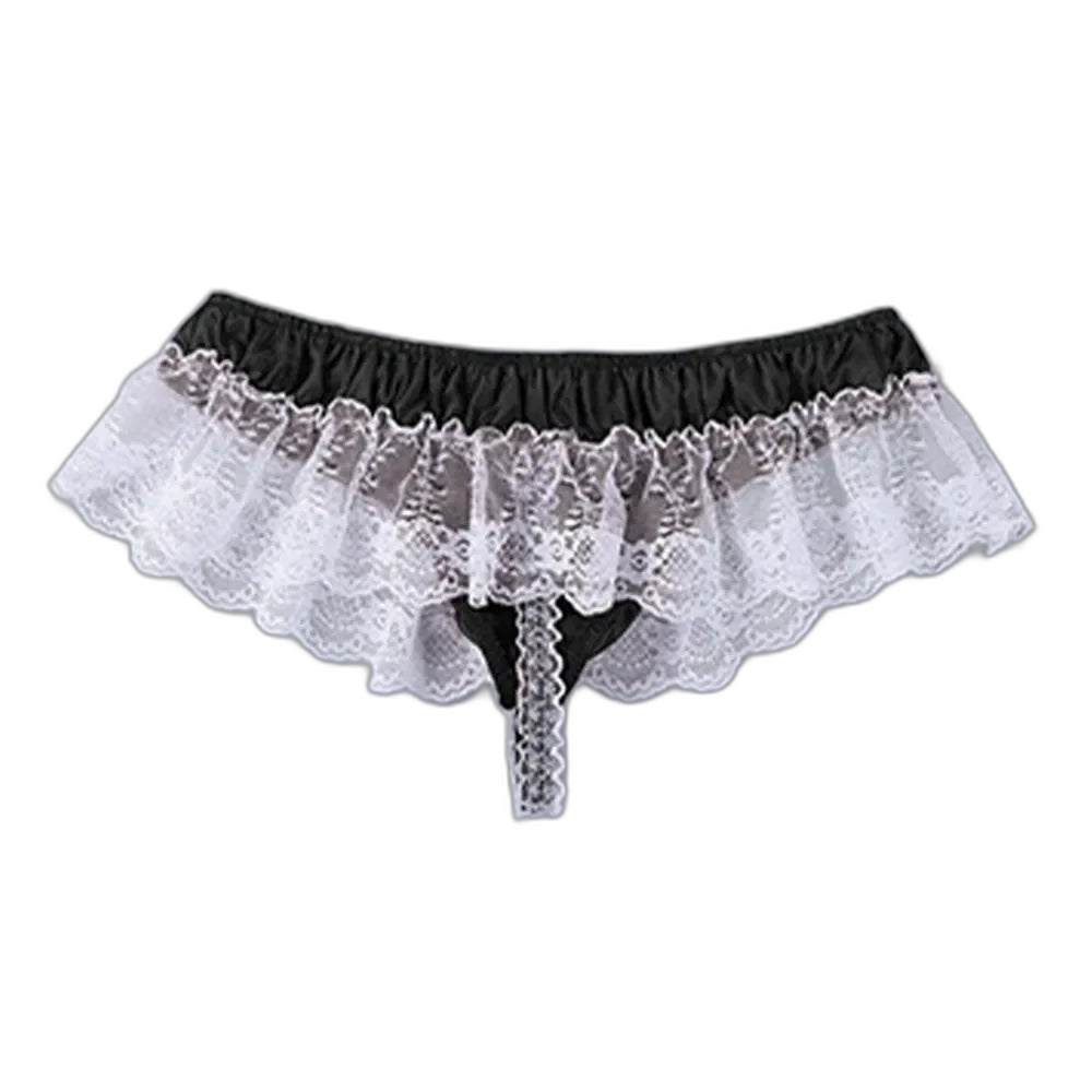 Bow & Lace Sissy Panties