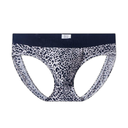Jockmail Leopard Sizzle Thong