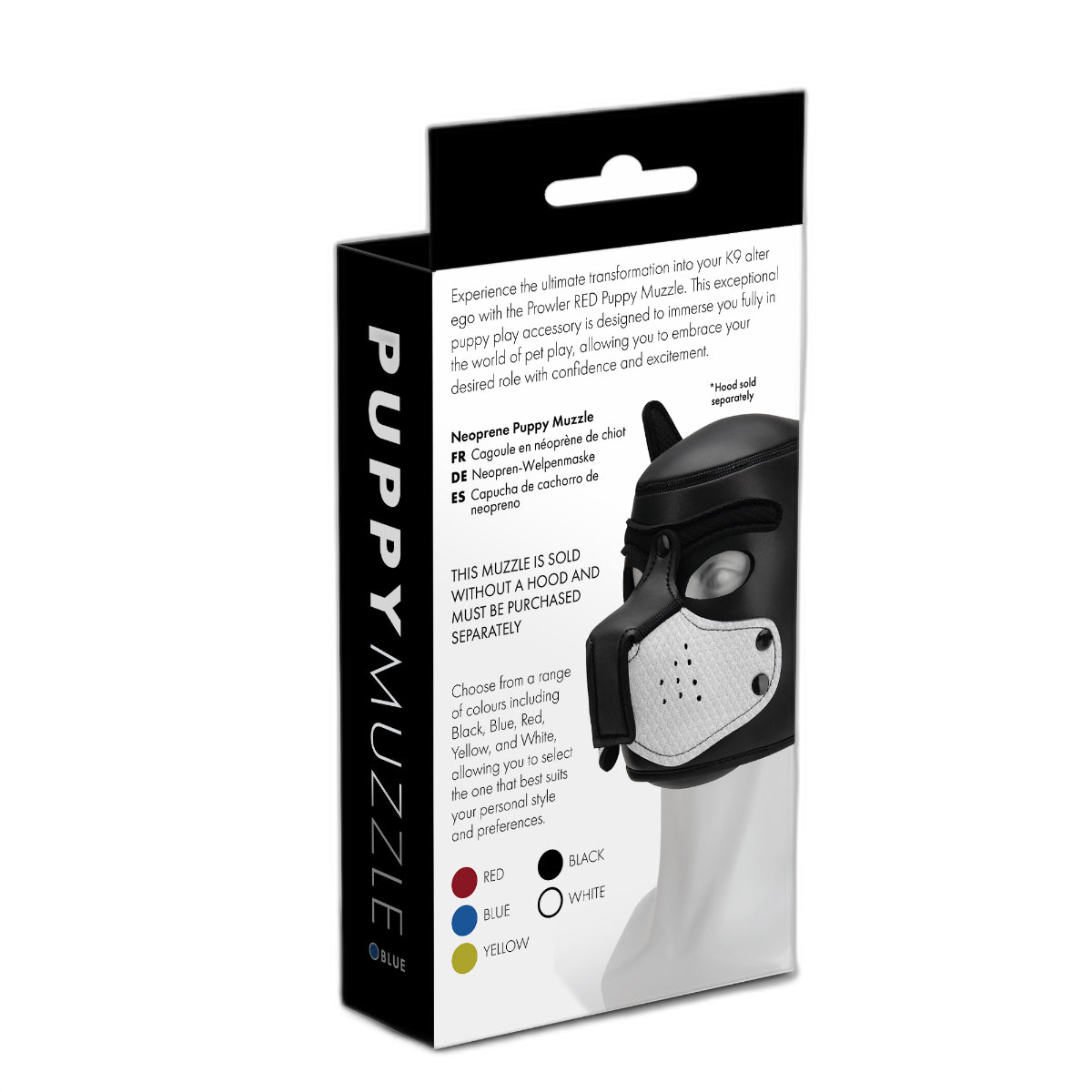 Prowler RED Puppy Muzzle White