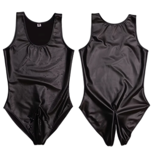 Men's High Stretch Spandex Bodysuit