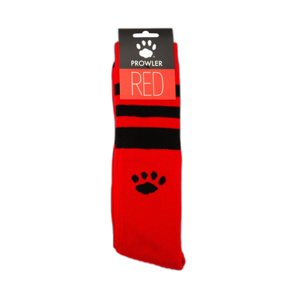 Prowler RED Football Socks Red Black