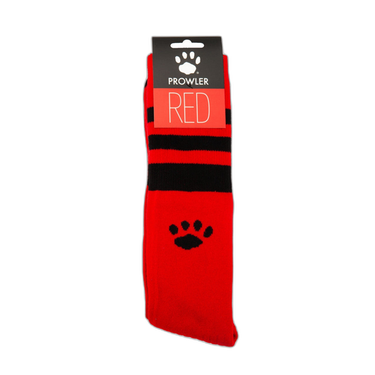 Prowler RED Football Socks Red Black