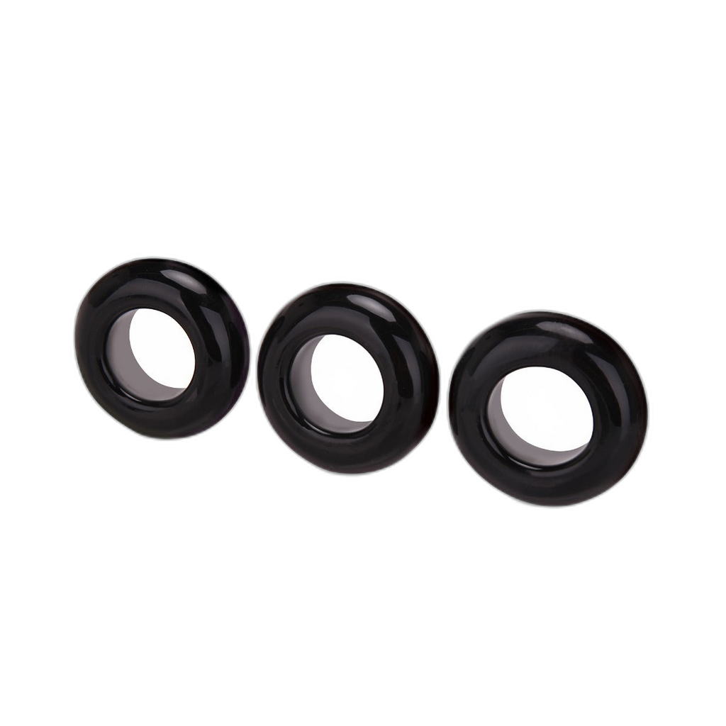 Prowler RED Cock Ring 3 Pack Black