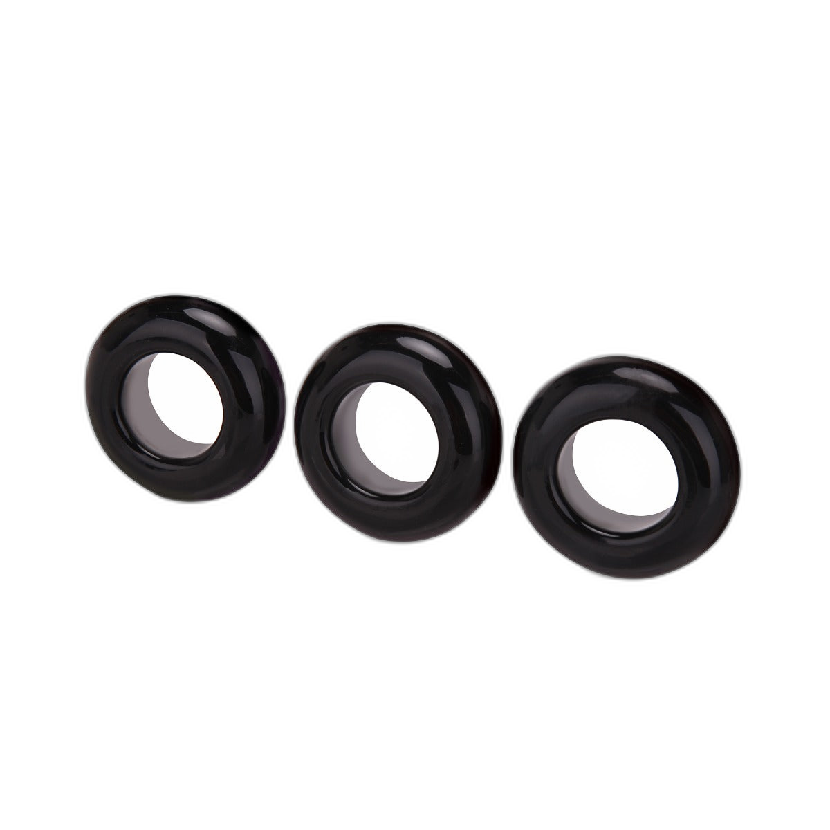 Prowler RED Cock Ring 3 Pack Black