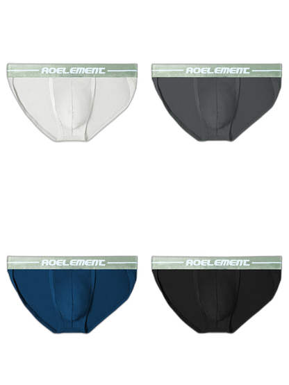 4 Pack Men's Sexy Bikini Brief Style Pouch Underwear