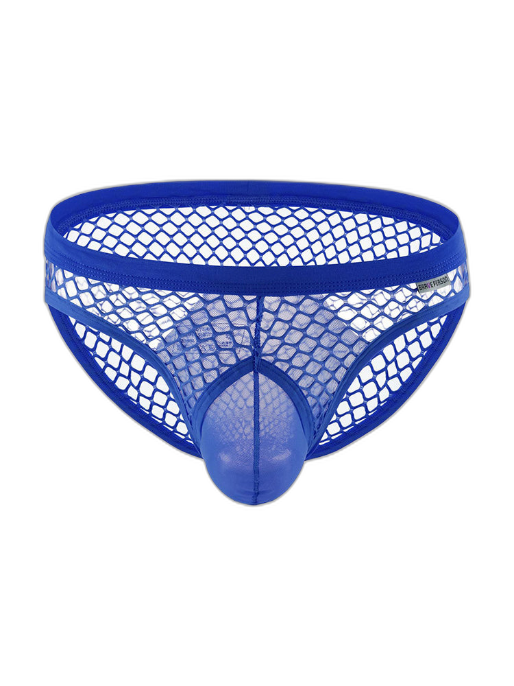 2 Pack Men's Low-Rise Mesh Breathable Bikini
