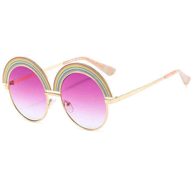 Rainbow Round Sunglasses