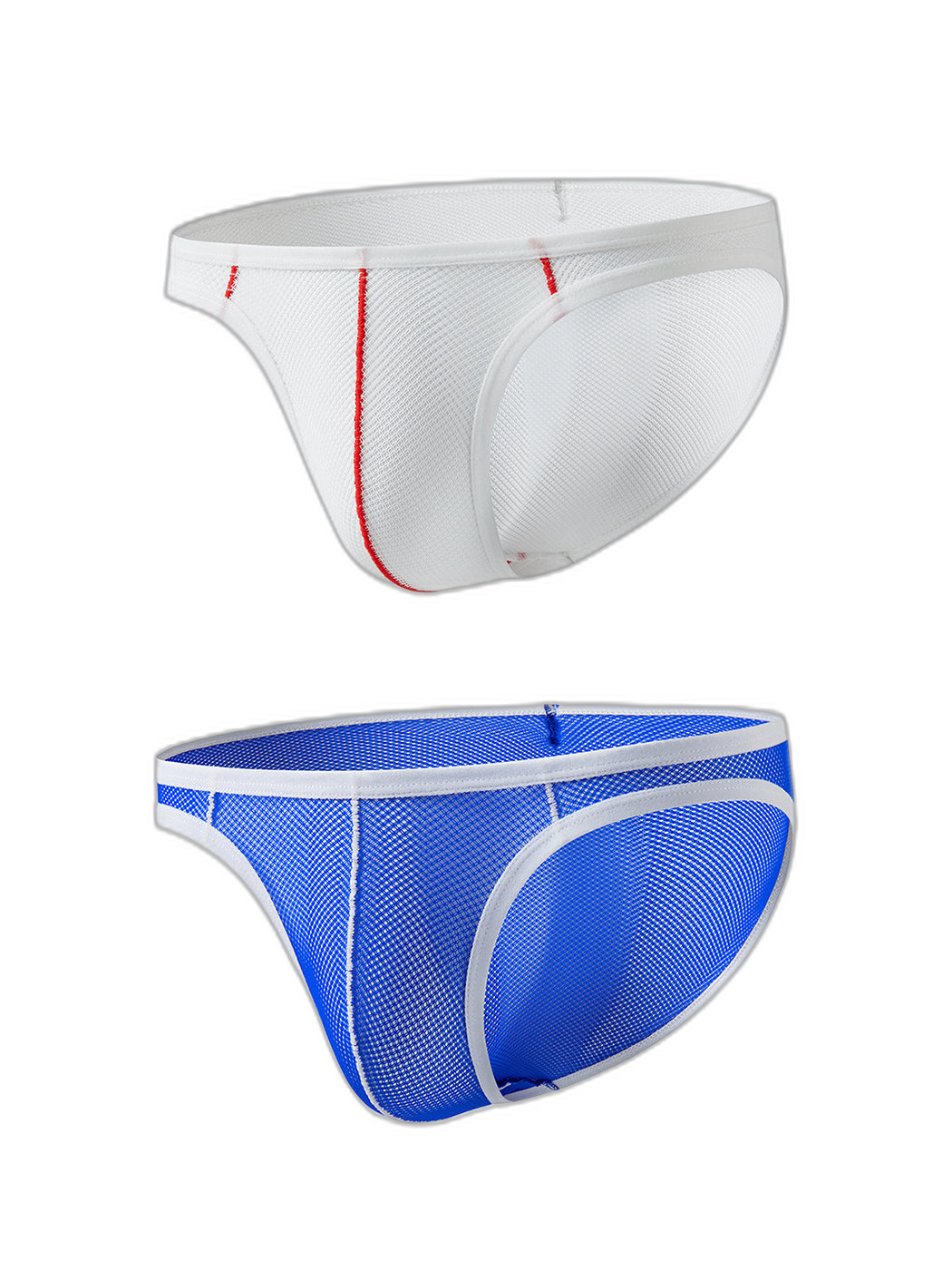2 Pack Men’s See-through Mesh Bikini