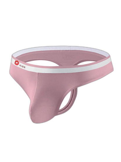 3 Pack Men's U-Pouch Ice Silk Sexy Thong
