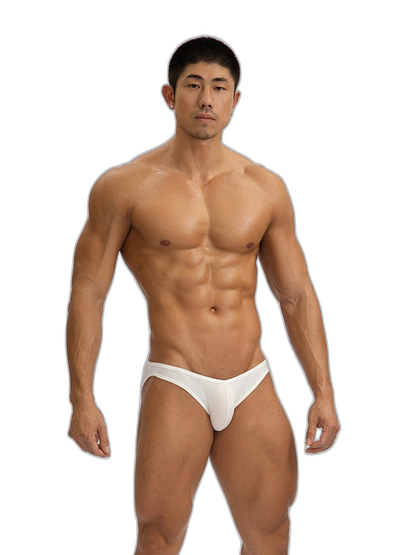 Sexy V-shape Low-rise Threaded Bikini For Men