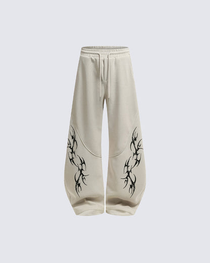 American Machete Hip Hop Draped Casual Pants