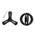 ruff GEAR Silicone Snug Fit Air Cock and Ball Ring Black