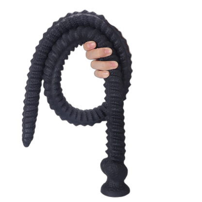 ELITE Liquid Silicone Spine Tickler Depth Trainer 39.4 Inch
