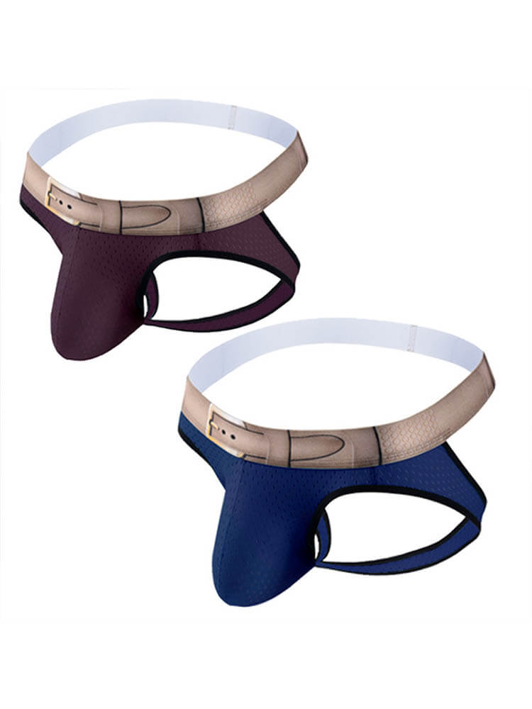 Men's Wide Waist Elastic Hip Lifting Thong