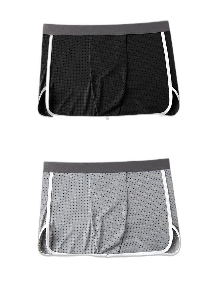 Men's  Button Casual U-Shaped Roman Skirt Dual-Purpose Arrow Pants Underwear