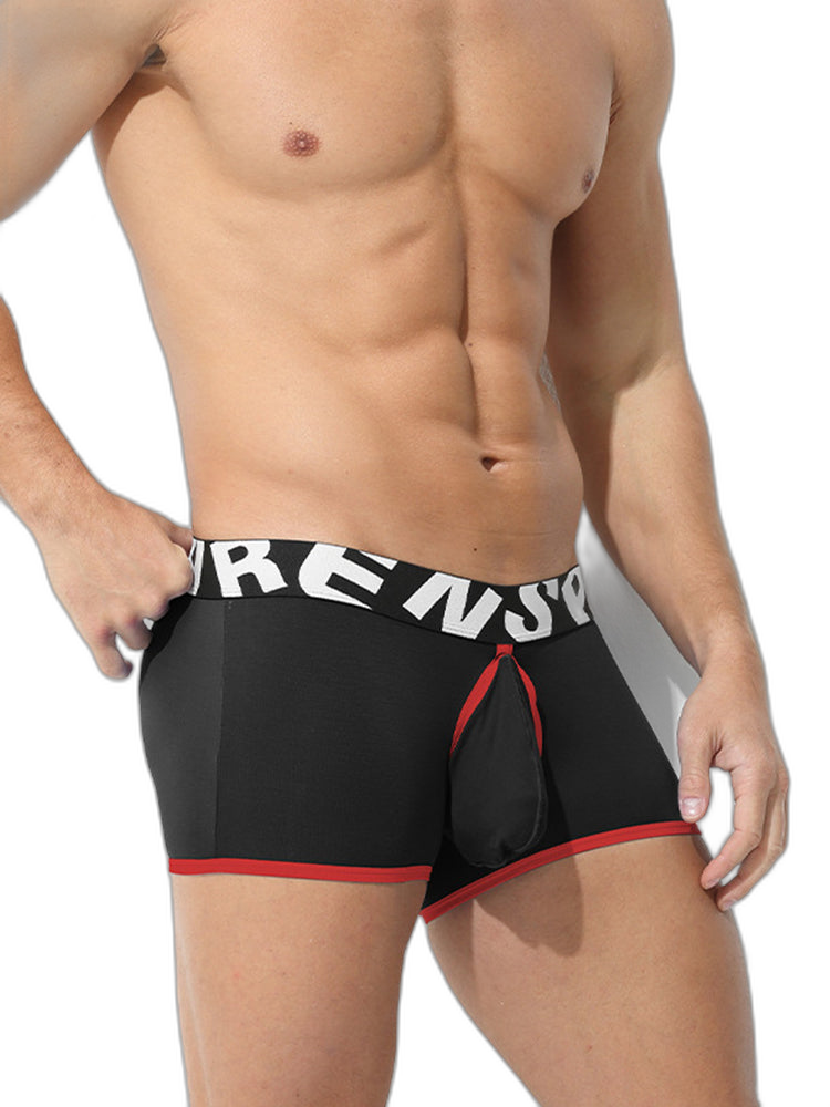 2 Pack Men's Modal Sexy Breathable Classic Trunks
