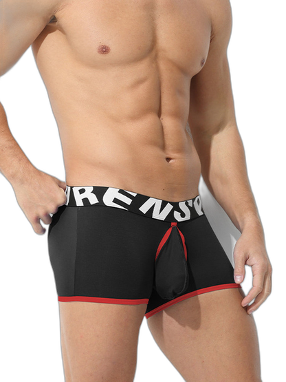 2 Pack Men's Modal Sexy Breathable Classic Trunks