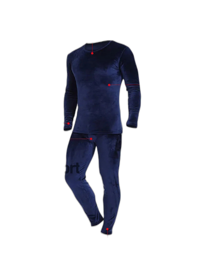 Double Heavyweight Fleece Thermal Underwear Set