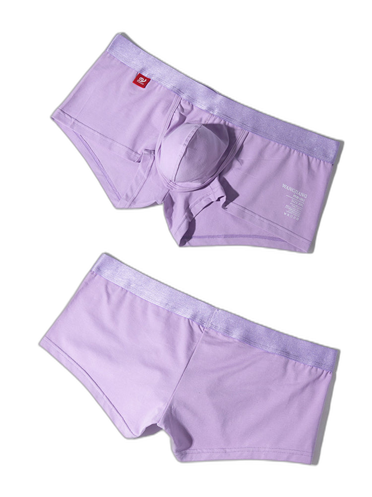 2 Pack Men's Large Pouch Casual Underwear