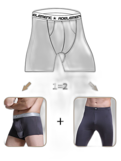 Men's Separate Pouch Thermal Underwear