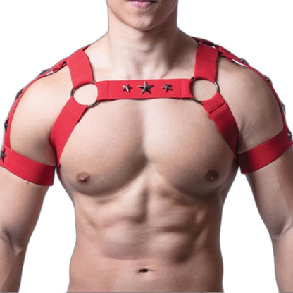 Fluorescent Glow In The Dark Elastic Harness