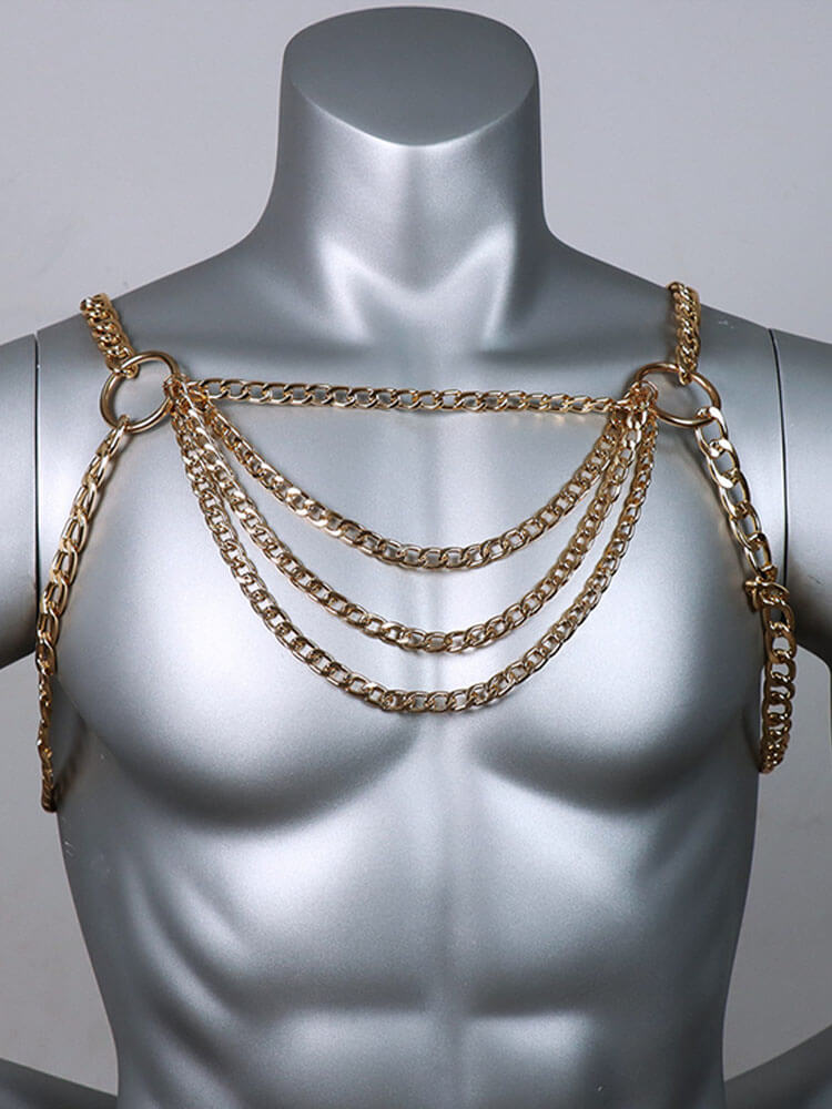 Men's Multi-Style Sexy Bondage Metal Body Chain
